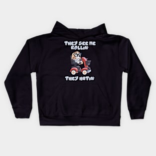 funny bluey Kids Hoodie